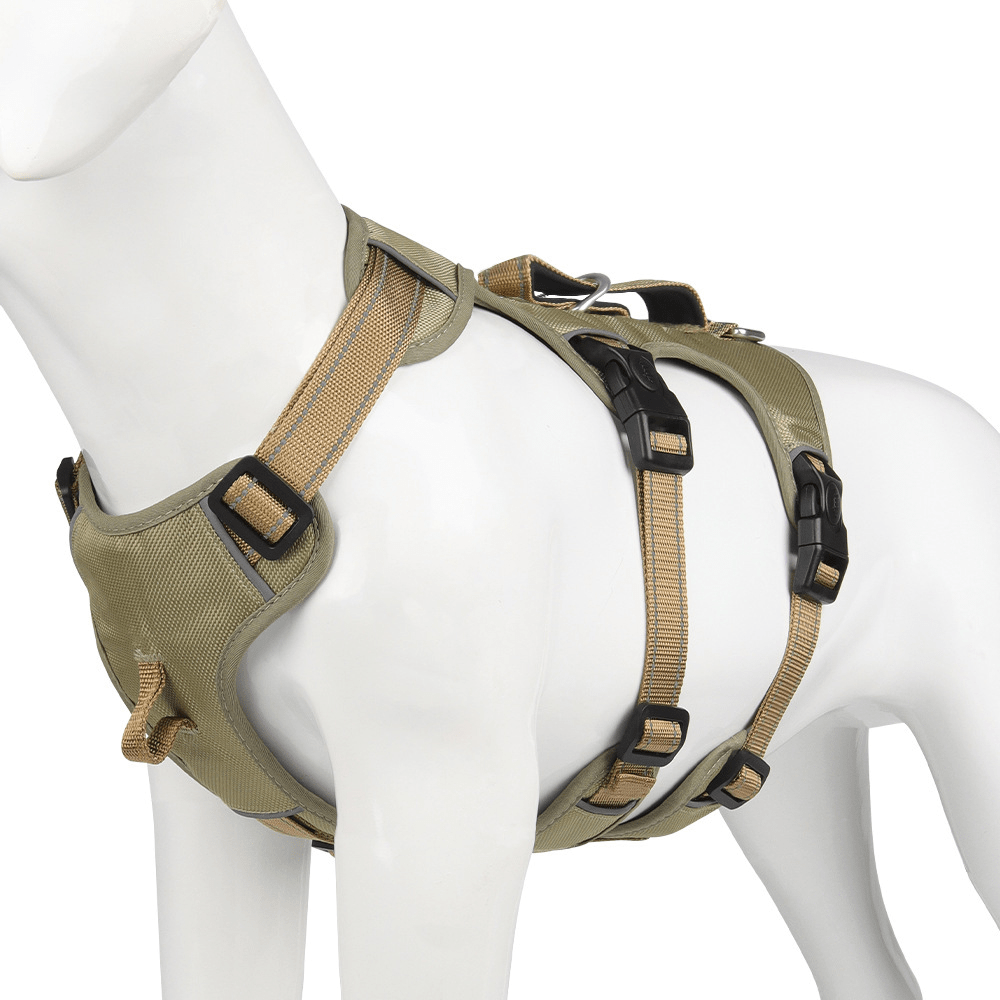 Comfortable Anti-Pull Dog Harness with Enhanced Grip and Safety Features