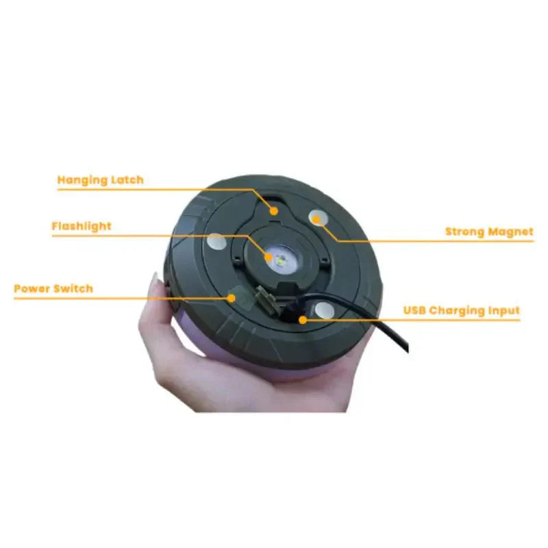 Versatile 4-in-1 Collapsible Camping Lantern