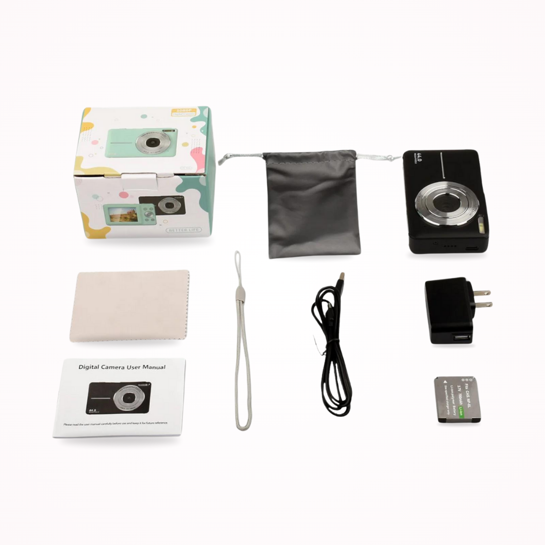 Vintage-Inspired Digital Camera - Capture Timeless Moments
