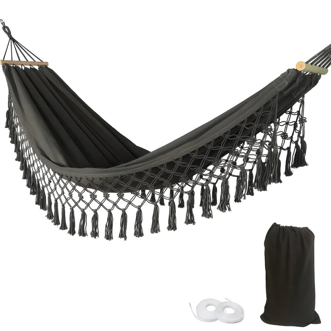 Cozy Boho Cotton Hammock
