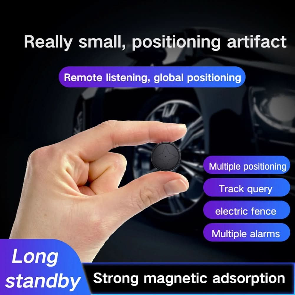 Compact GPS Tracker – Real-Time Location Tracking Device with Magnet for Valuables, Pets, and Vehicles