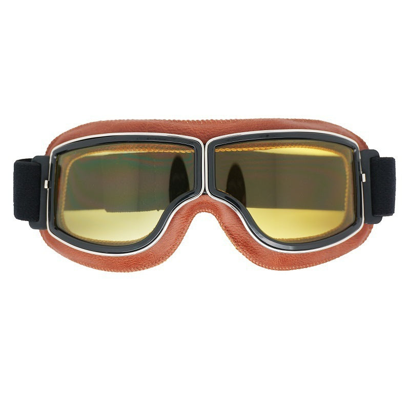 Men's Vintage Motorcycle Goggles | Polarized