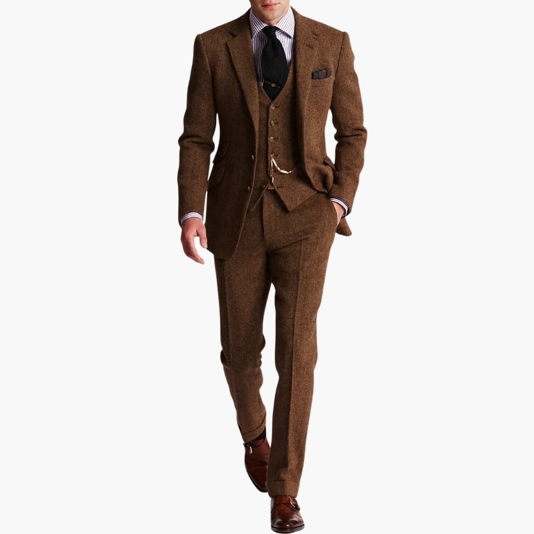 Men's Classic Suit | With Vest