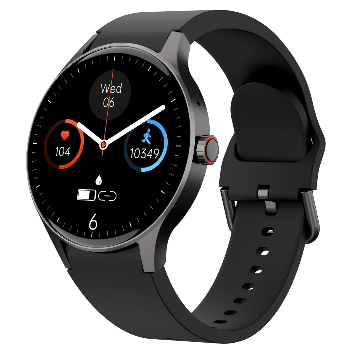 Waterproof Smartwatch with Blood Sugar, Blood Pressure, Blood Oxygen, and Sleep Monitoring Features