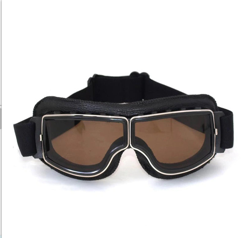 Men's Vintage Motorcycle Goggles | Polarized