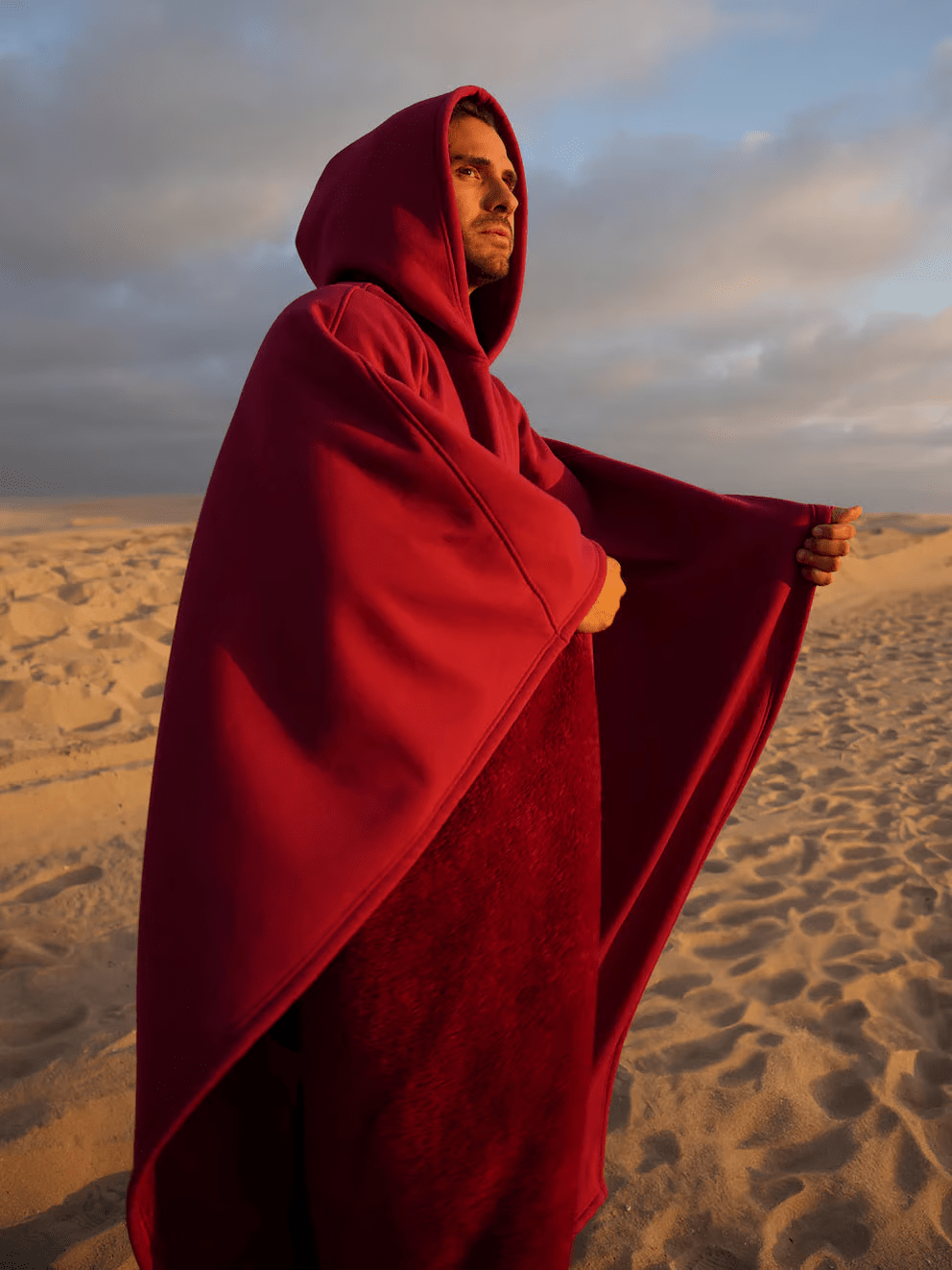 Hoodie Calming Blanket Oversize Soft Fabric