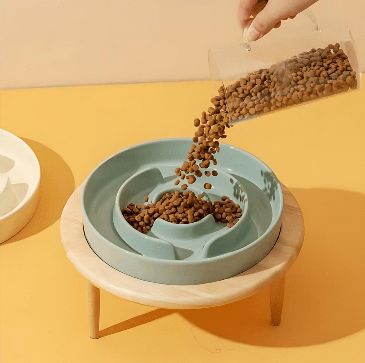 Elegant Handmade Food Bowl for Pets