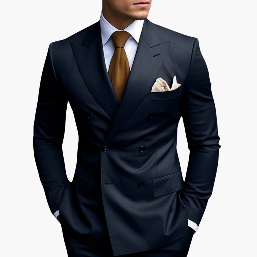 Men's Elegant Suit | Double-Breasted