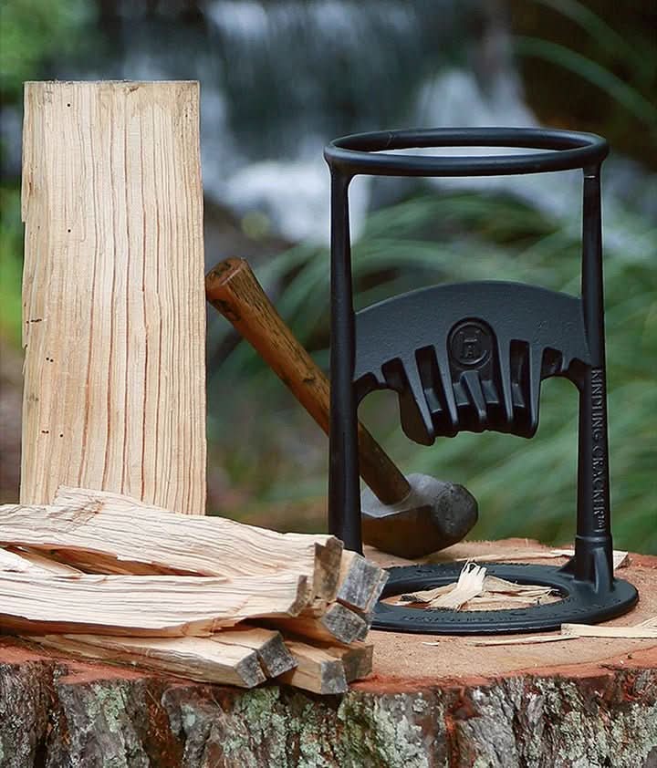 Safe and Effortless Wood Splitter for Fireplace and Outdoor Use