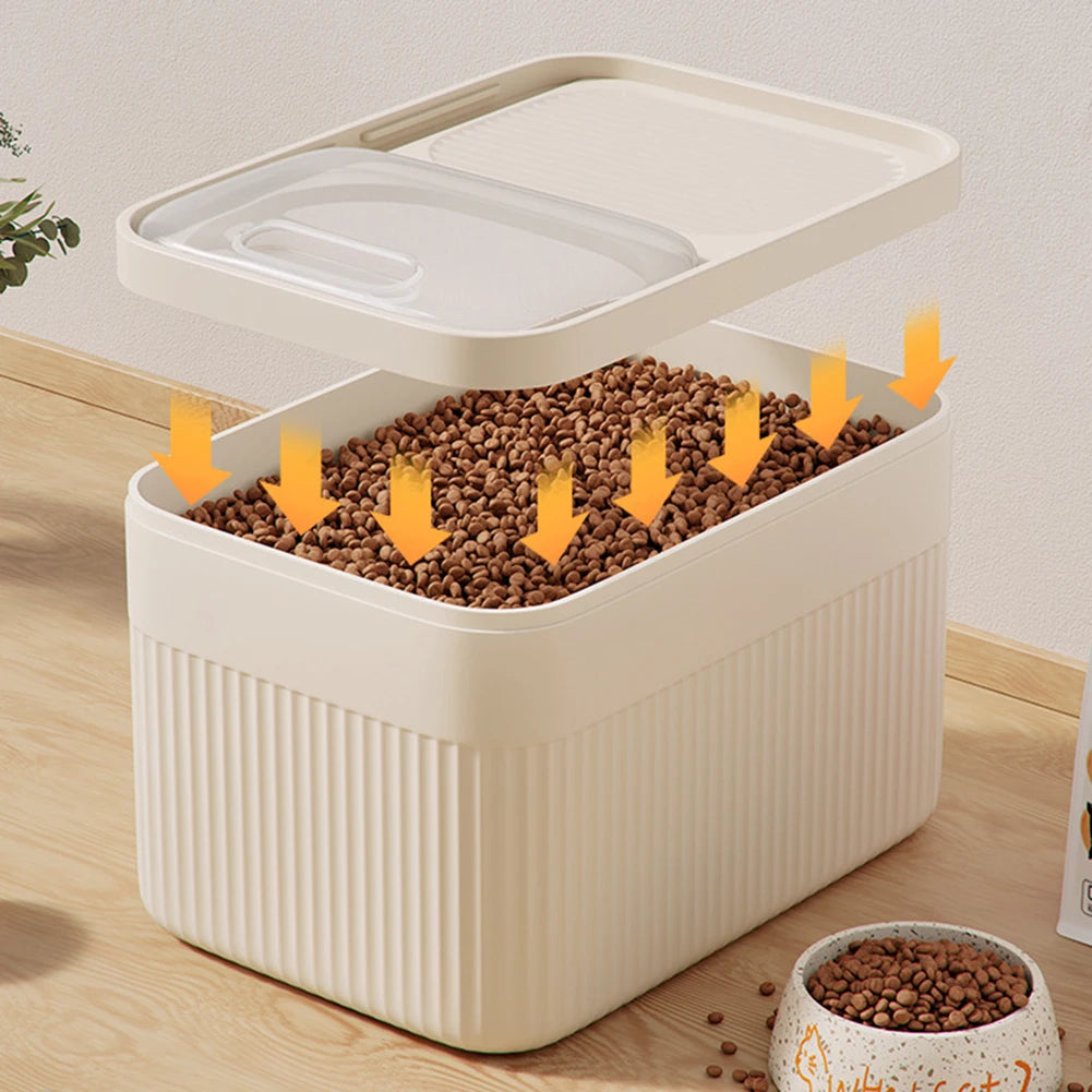 BPA-Free Sealed Pet Food Storage Bin - Freshness Container