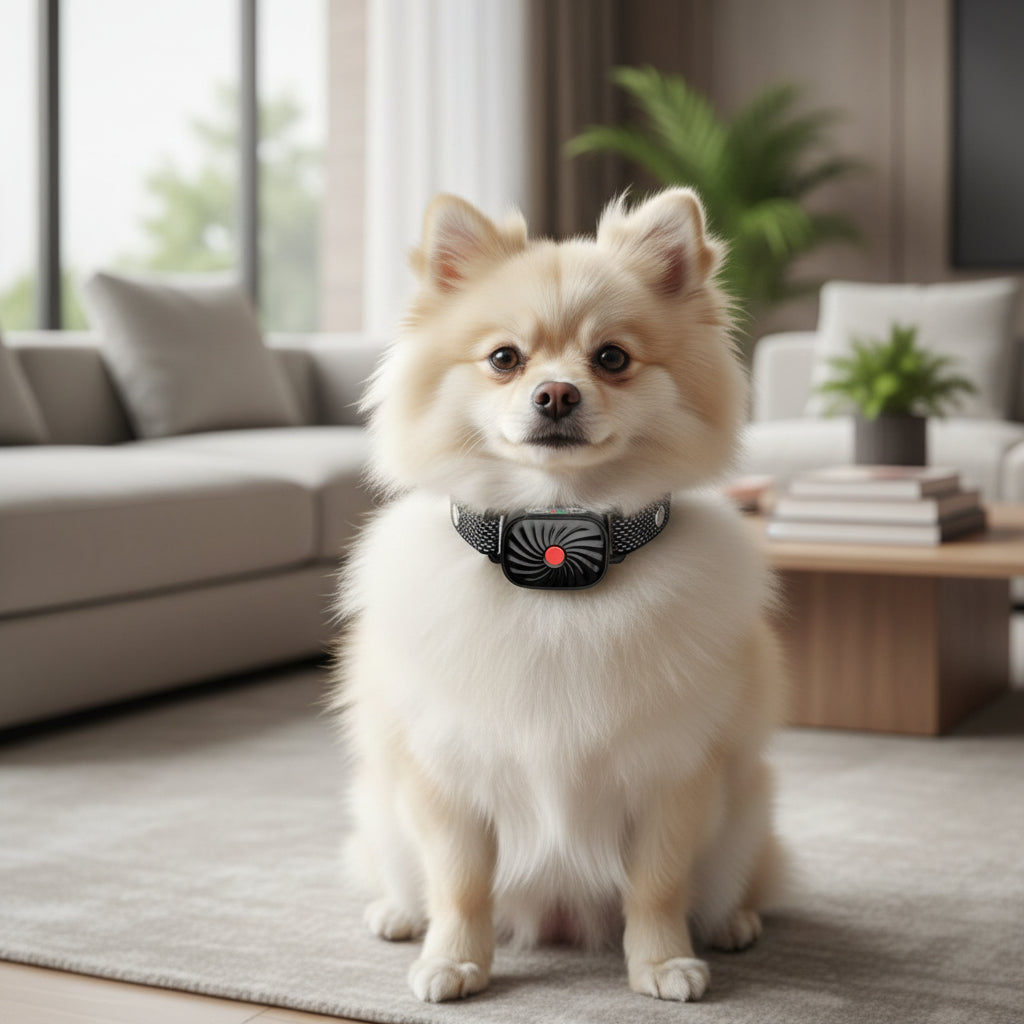 Gentle Anti-Bark Collar with Sound & Vibration for Small Dogs