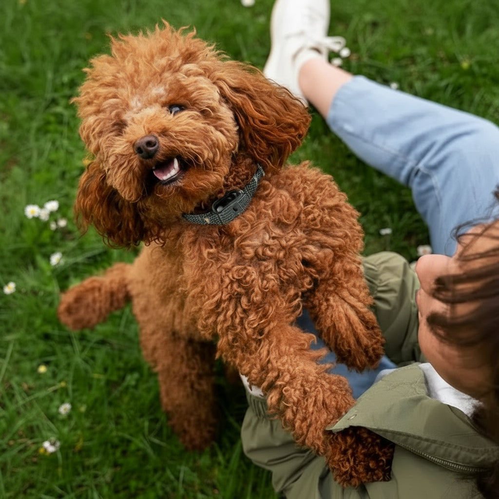 Gentle Anti-Bark Collar with Sound & Vibration for Small Dogs