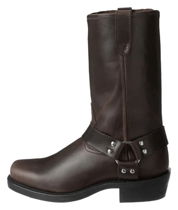 Men's Durable Boots with Harness and Waterproof Leather