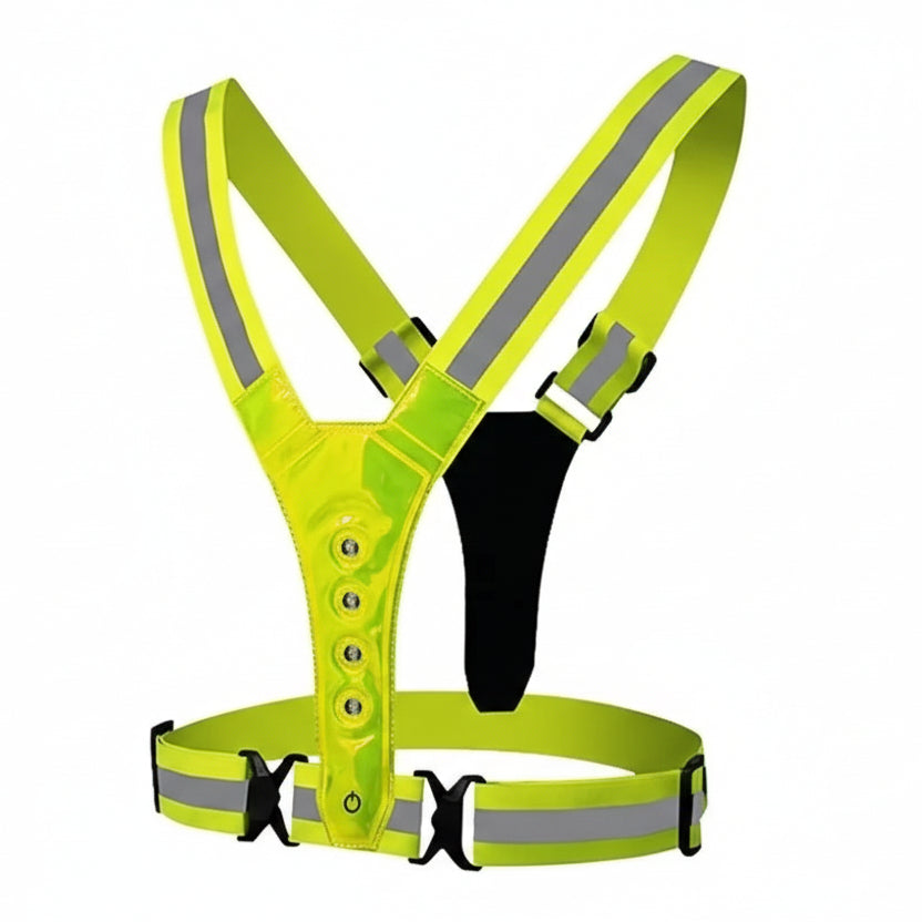 Adjustable LED Vest – 3 Modes for Safe Night Training
