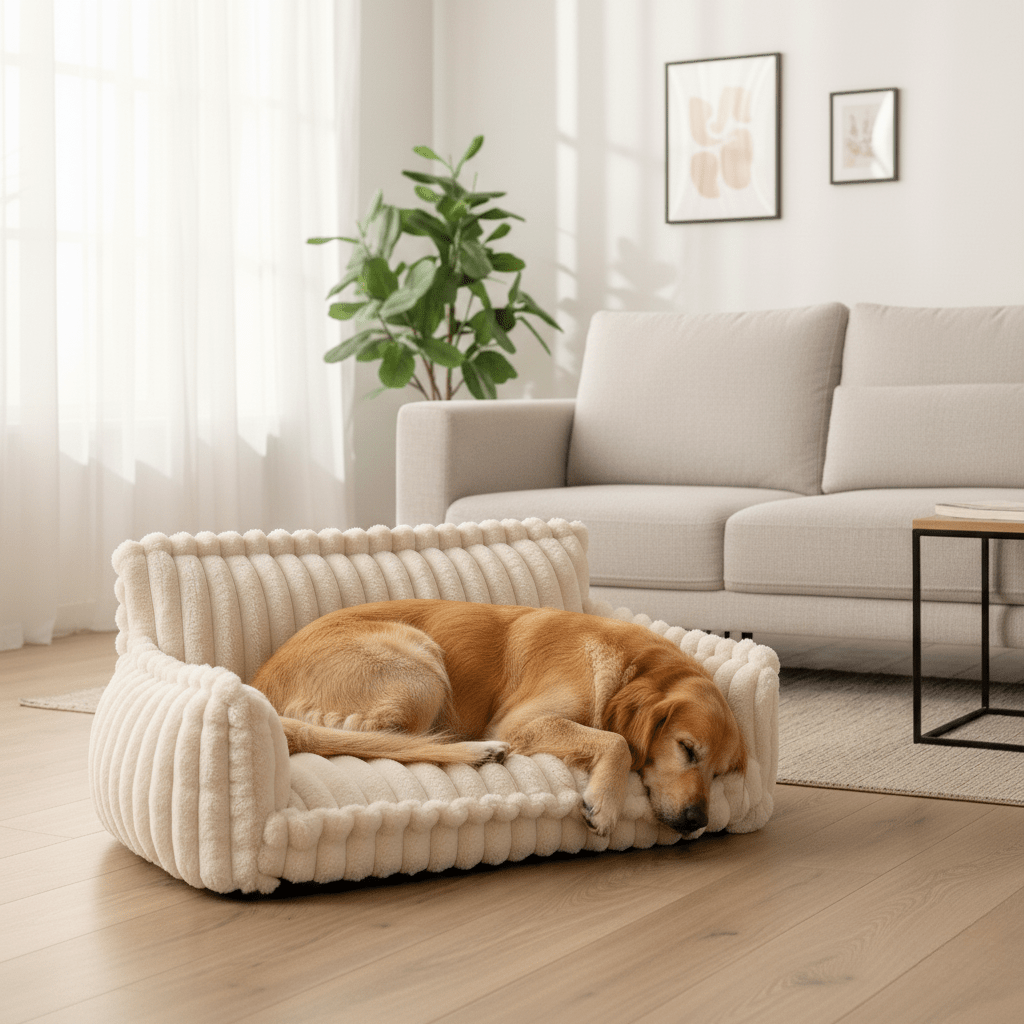 Soft & Washable Orthopedic Dog Sofa for Pets