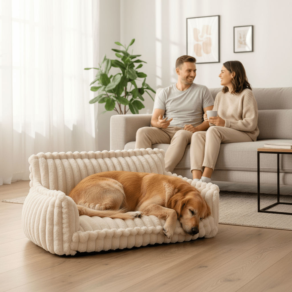 Soft & Washable Orthopedic Dog Sofa for Pets
