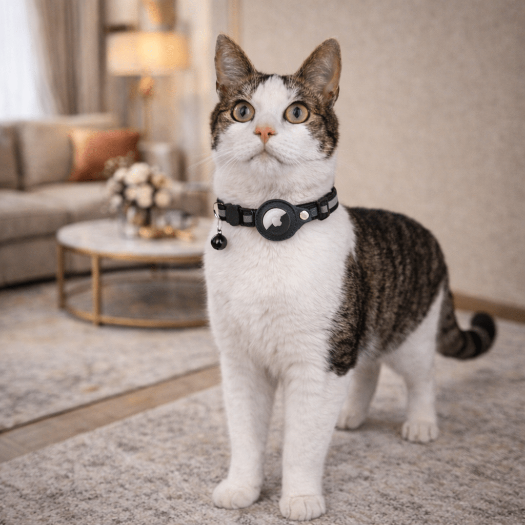 GPS Tracker Collar for Cat Safety and Visibility