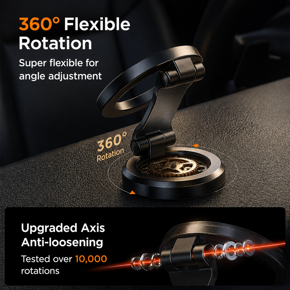 Magnetic MagSafe Car Phone Holder