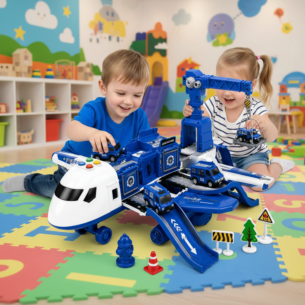 Adventure Airplane Playset for Creative Role Play and Imaginative Exploration