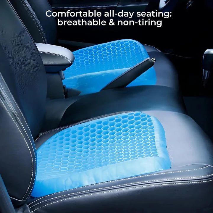 Orthopedic Gel Seat Cushion for Tailbone and Lumbar Support