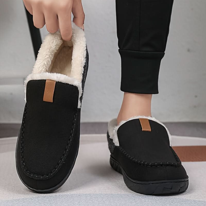 Warm Sheep’s Wool Loafer Slippers Designed for Ultimate Winter Comfort, Softness, and Cozy Indoor Wear