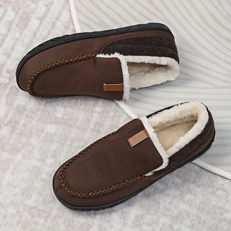 Warm Sheep’s Wool Loafer Slippers Designed for Ultimate Winter Comfort, Softness, and Cozy Indoor Wear