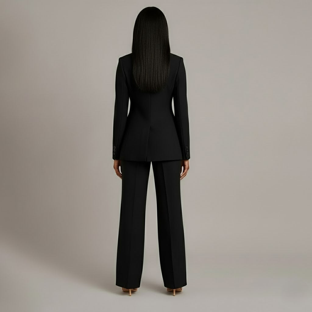Women's Formal Suit Set | Tailored Long
