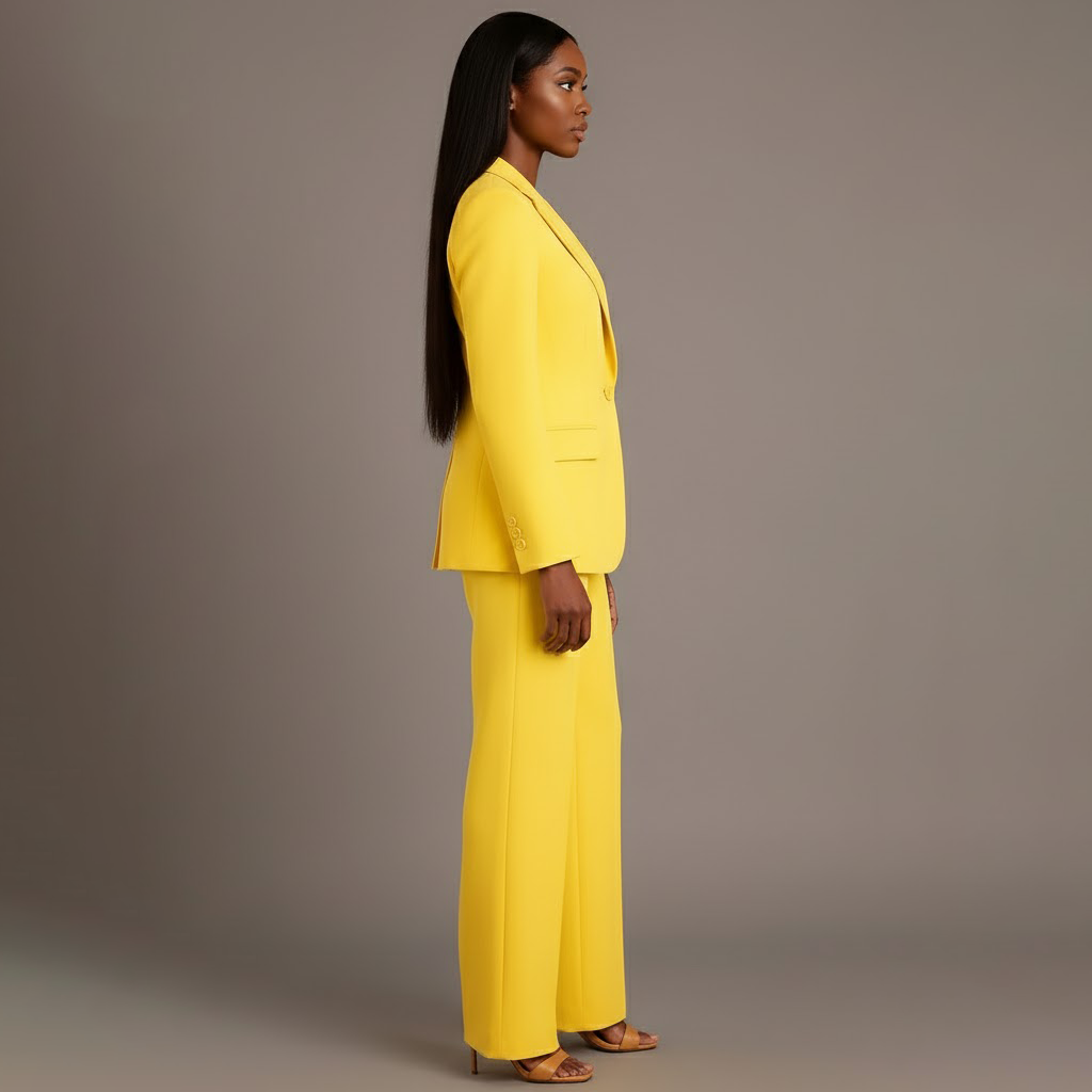 Women's Formal Suit Set | Tailored Long