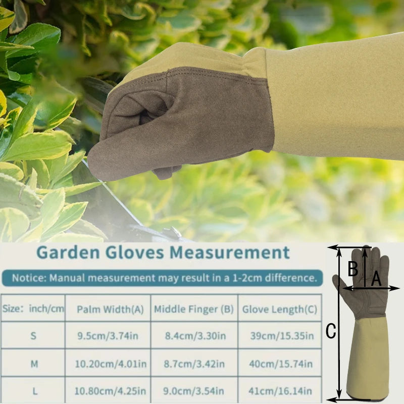 Thorn-Proof Breathable Gardening Gloves for Women