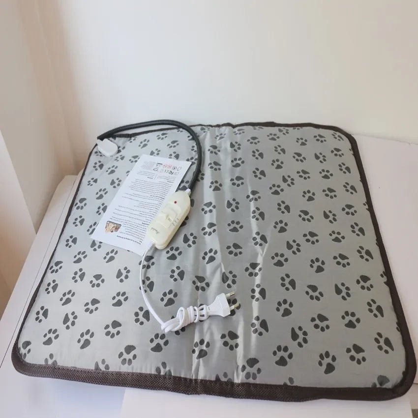 Electric Pet Heating Pad with Temperature Control and Waterproof Surface