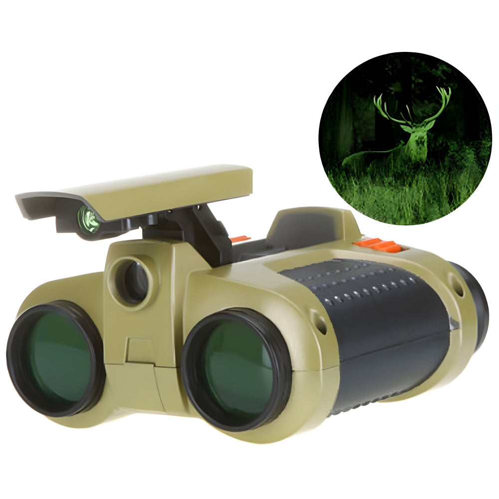 Night Vision Binoculars for Kids | 4x30 Magnification | Durable and Waterproof