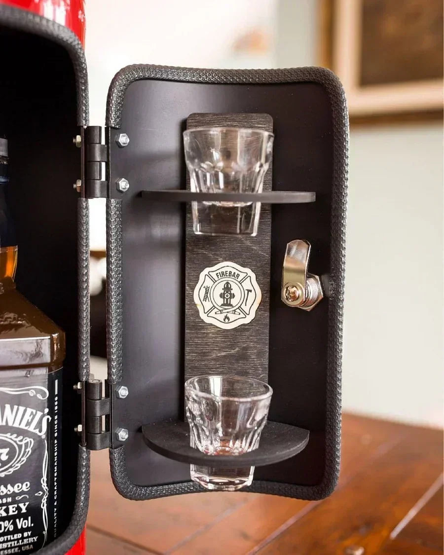 Fire Extinguisher | Concealed Fire Extinguisher with Secret Drink Compartment
