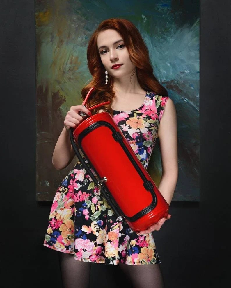 Fire Extinguisher | Concealed Fire Extinguisher with Secret Drink Compartment