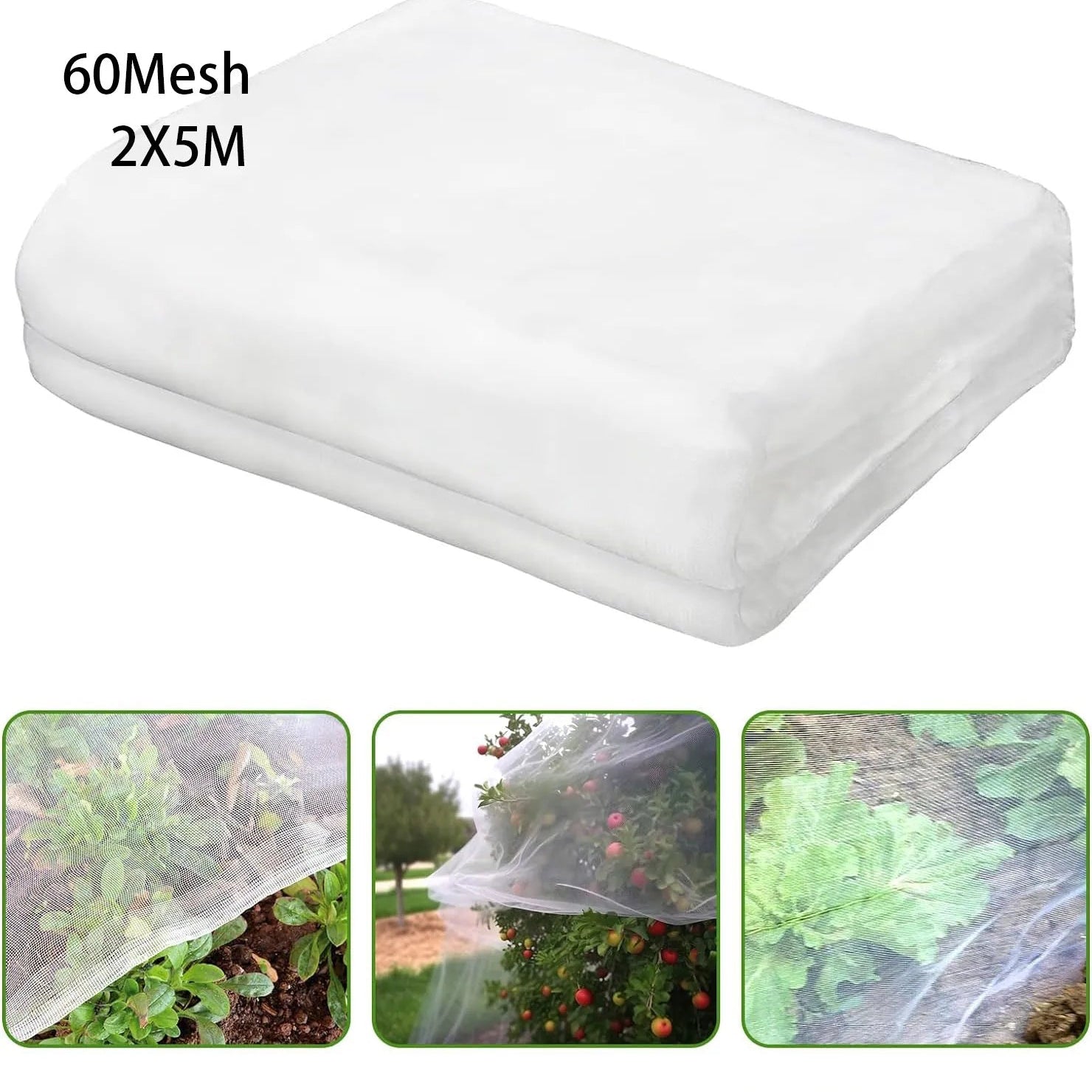 HDPE Insect Net for Breathable Plant Protection and Pest Control