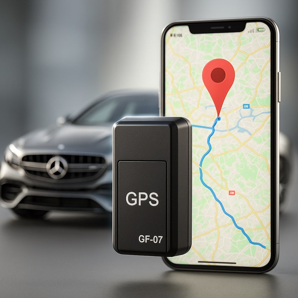 Mini GPS Tracker | No Subscription Required | Real-Time Tracking | Magnetic & Discreet Design