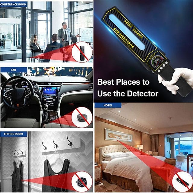 Advanced GPS Tracker Detector – High-Performance Bug Sweeper for Hidden Cameras and Trackers