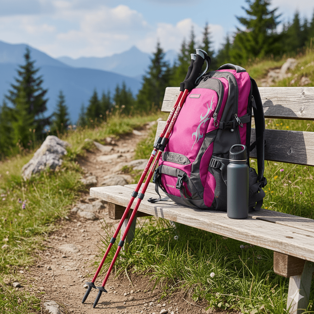Adjustable Trekking Poles for Enhanced Stability and Comfort