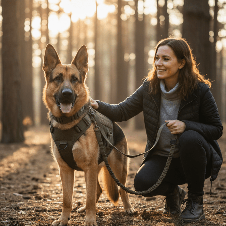 Durable Dog Harness for Optimal Control and Comfort