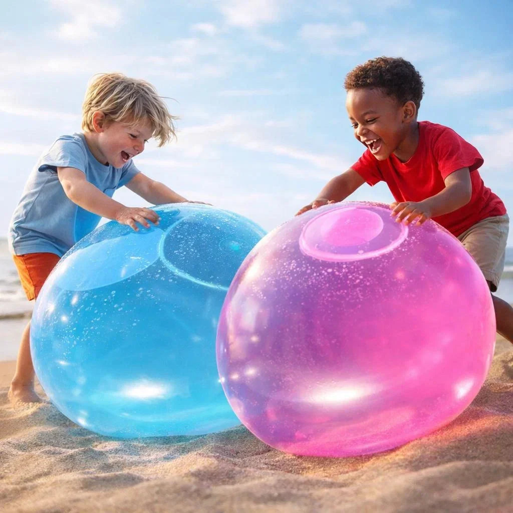 Rubber Inflatable Ball for Kids | Tear-Resistant Design