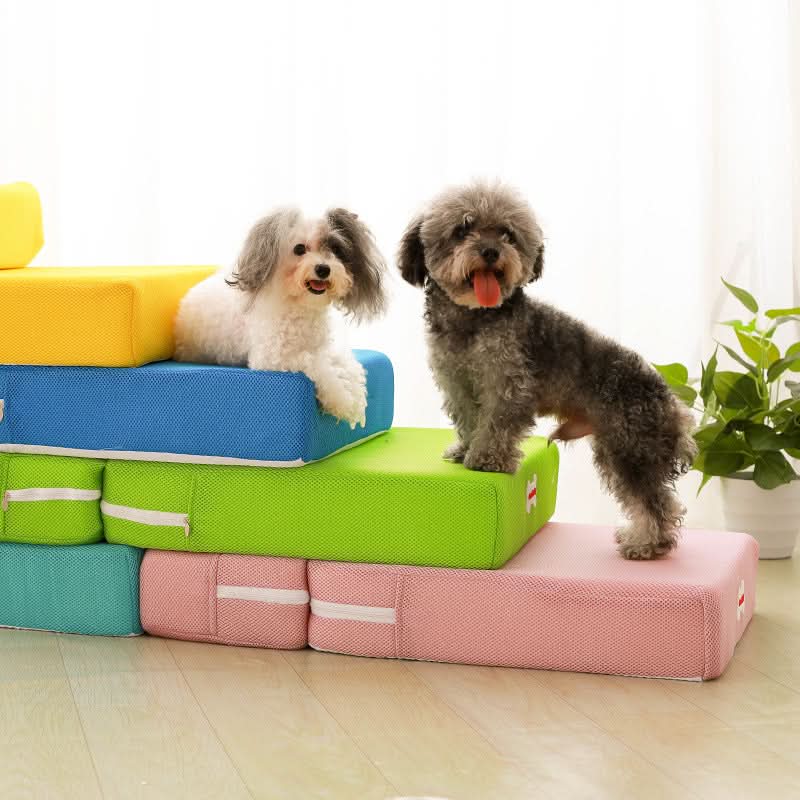 Premium Luxury Dog Steps for Safe Climbing onto Couch & Bed