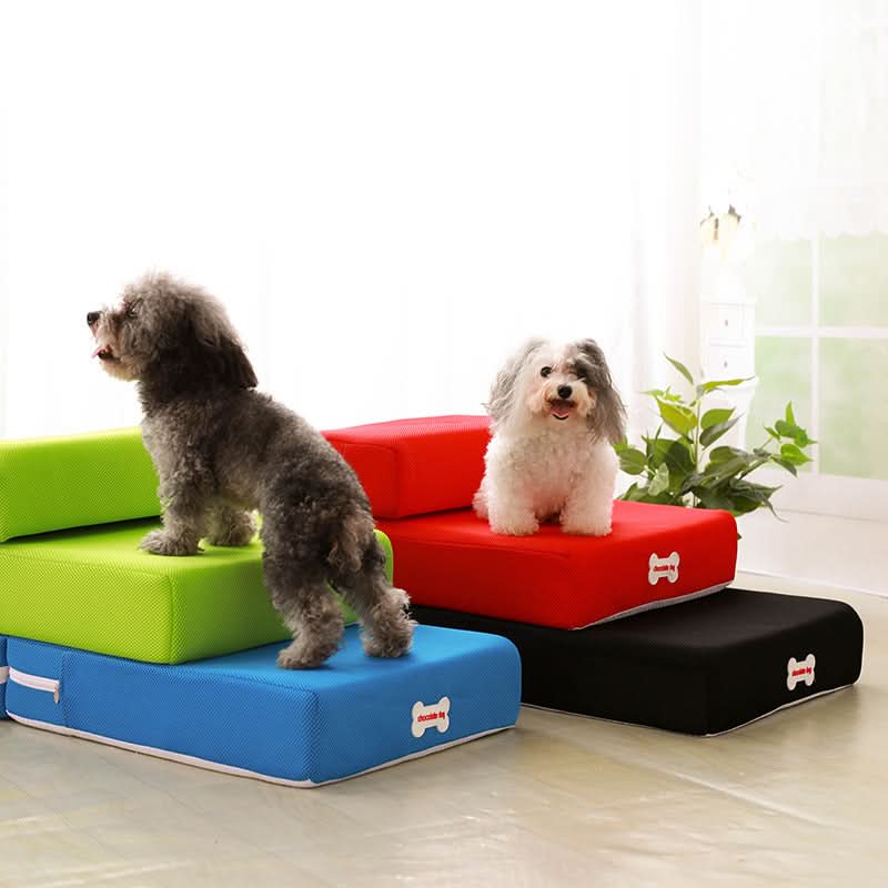 Premium Luxury Dog Steps for Safe Climbing onto Couch & Bed