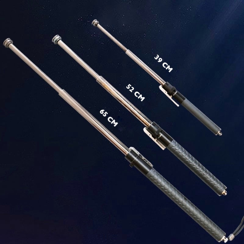 Self-Defense Walking Stick with Anti-Slip Grip and Automatic Features