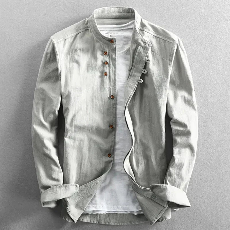 Men's Japanese Shirt | Long Sleeve