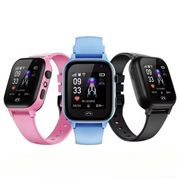 GPS Smartwatch for Kids with Real-Time Tracking, Video Calls, SOS Alerts, and Activity Monitoring for Enhanced Child Safety