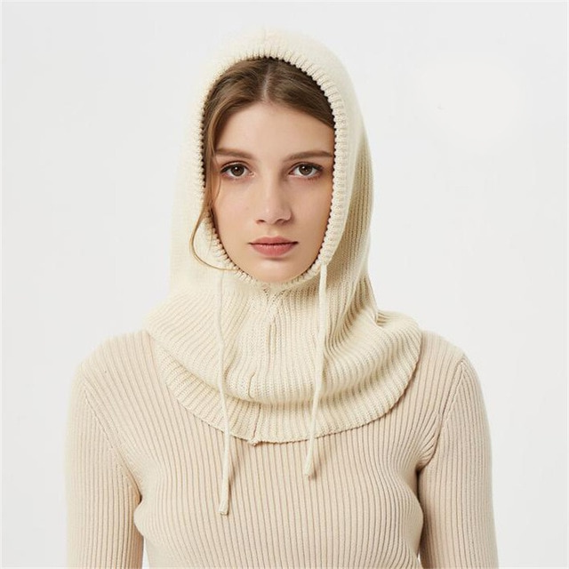 Cozy Winter Hooded Scarf