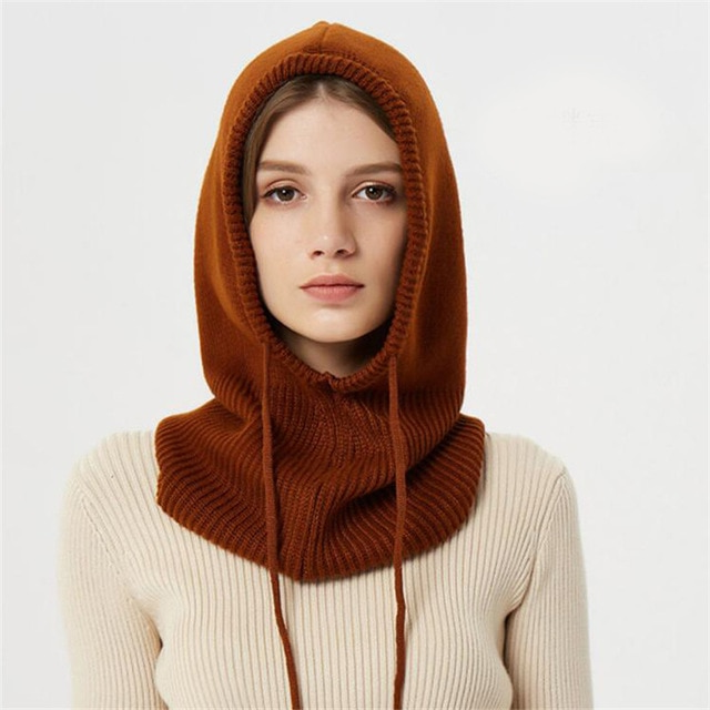 Cozy Winter Hooded Scarf