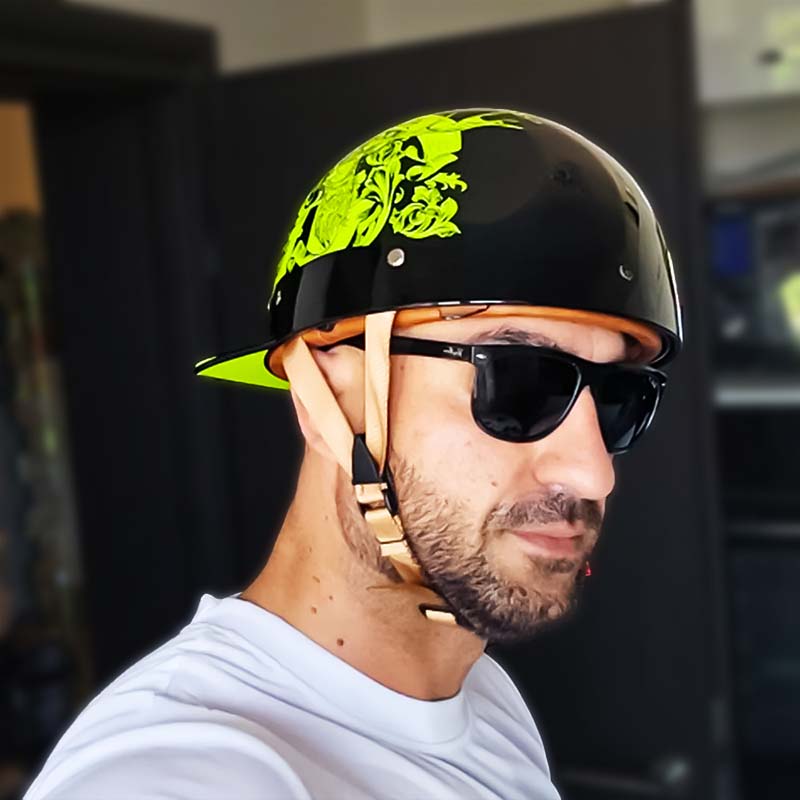 DOT Approved Motorcycle Baseball Helmet