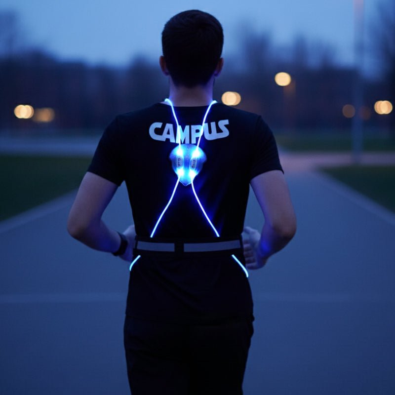 Reflective LED Vest for Running, Cycling, and Walking