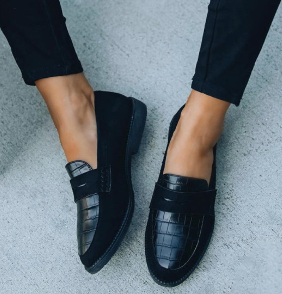 Women's Comfortable Loafers | Black