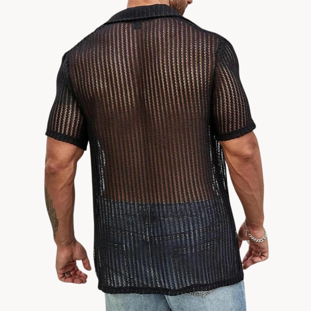 Men's Summer Beach Shirt | Short Sleeve
